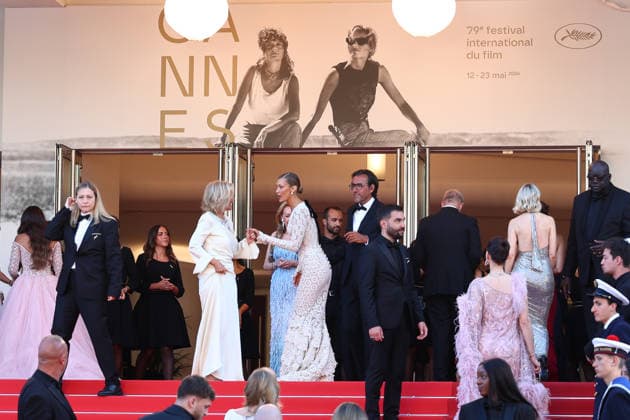 May 20, 2026, Cannes, Cote D azur, France: BELLA HADID on the red carpet for the screening of LA BATAILLE DE GAULLE at the 79th Annual Cannes Film Festival at Palais des Festivals in Cannes, France Cannes France  - ZUMAc179 20260520_zep_c179_038 Copyright: xMickaelxChavetx