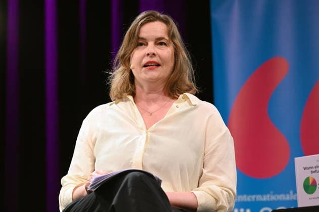 Die Bloggerin und Autorin Katja Berlin liest und spricht auf der Lit.Cologne, dem internationalen Literaturfestival *** Blogger and author Katja Berlin reads and speaks at Lit Cologne, the international literature festival