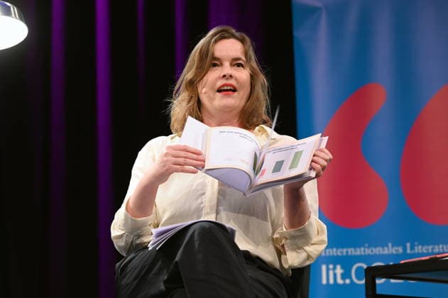 Die Bloggerin und Autorin Katja Berlin liest und spricht auf der Lit.Cologne, dem internationalen Literaturfestival *** Blogger and author Katja Berlin reads and speaks at Lit Cologne, the international literature festival
