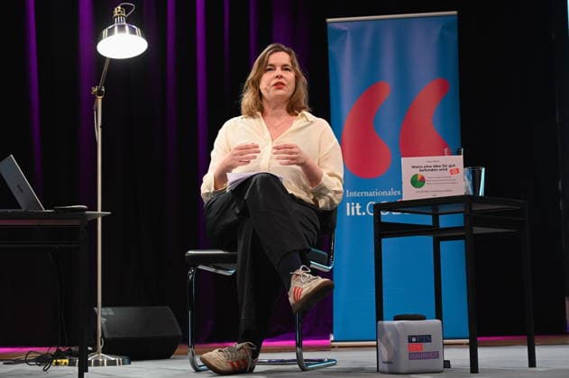 Die Bloggerin und Autorin Katja Berlin liest und spricht auf der Lit.Cologne, dem internationalen Literaturfestival *** Blogger and author Katja Berlin reads and speaks at Lit Cologne, the international literature festival