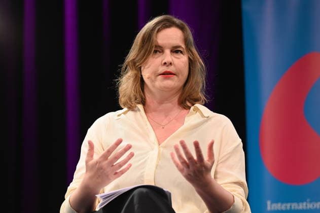 Die Bloggerin und Autorin Katja Berlin liest und spricht auf der Lit.Cologne, dem internationalen Literaturfestival *** Blogger and author Katja Berlin reads and speaks at Lit Cologne, the international literature festival