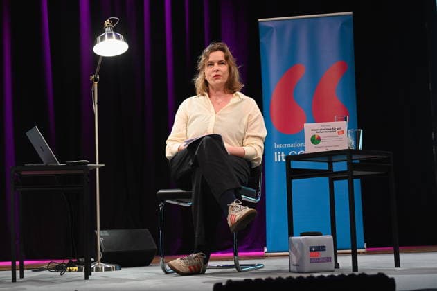 Die Bloggerin und Autorin Katja Berlin liest und spricht auf der Lit.Cologne, dem internationalen Literaturfestival *** Blogger and author Katja Berlin reads and speaks at Lit Cologne, the international literature festival