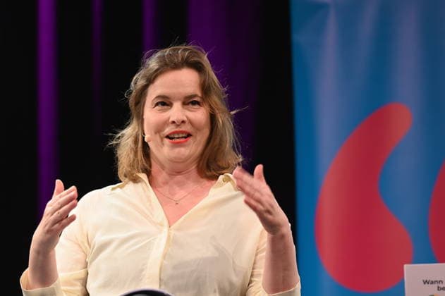 Die Bloggerin und Autorin Katja Berlin liest und spricht auf der Lit.Cologne, dem internationalen Literaturfestival *** Blogger and author Katja Berlin reads and speaks at Lit Cologne, the international literature festival