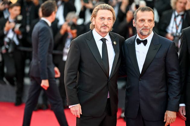 79ème Festival International du Film de Cannes Montée des marches du film La bataille De Gaulle lâge de fer 79th International Cannes Film Festival Red Carpet 456518 2026 05 20 Magimel, Benoît Kassovitz, Mathieu  Copyright: xEstellexCarlierx xStarfacex STAR_456518_032