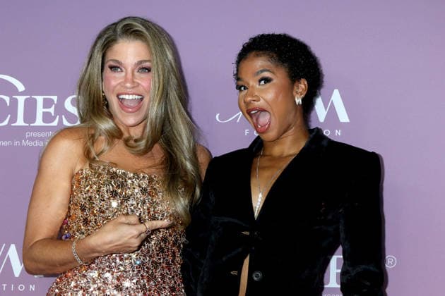 USA - 51st Gracie Awards - Beverly Hills LOS ANGELES - MAY 19: Danielle Fishel, Jordan Chiles at the 51st Gracie Awards at the Beverly Wilshire Hotel on May 19, 2026 in Beverly Hills, CA Beverly Hills CA USA  Copyright: xKathyxHutchinsx xHutchinsxPhotox