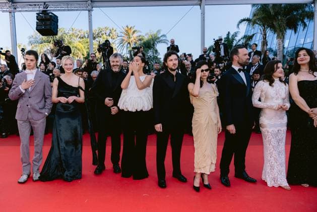 79th International Cannes Film Festival Montée des marches du film La bataille De Gaulle lâge de fer 79th International Cannes Film Festival Red Carpet 456516 2026 05 20 Alpes Maritimes Cannes France Exarchopoulos, Adèle Tereszkiewicz, Nadia Kircher, Paul Lacoste, Vincent Abita, Noée Honoré, Christophe  Copyright: xTerencexBaelenx STAR_456516_062