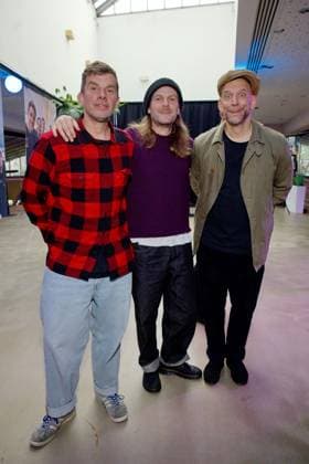 Sportfreunde Stiller - Mit dem Herz in der Hand Rüdiger Linhof, Peter Stephan Brugger, Florian Weber 30 Jahre Sportfreunde Stiller - Mit dem Herz in der Hand, Kino Colosseum, Berlin Datum: 20.05.2026 *** Sportfreunde Stiller Mit dem Herz in der Hand Rüdiger Linhof, Peter Stephan Brugger, Florian Weber 30 Jahre Sportfreunde Stiller Mit dem Herz in der Hand, Kino Colosseum, Berlin Date 20 05 2026 Copyright: xEventpress Kratschx