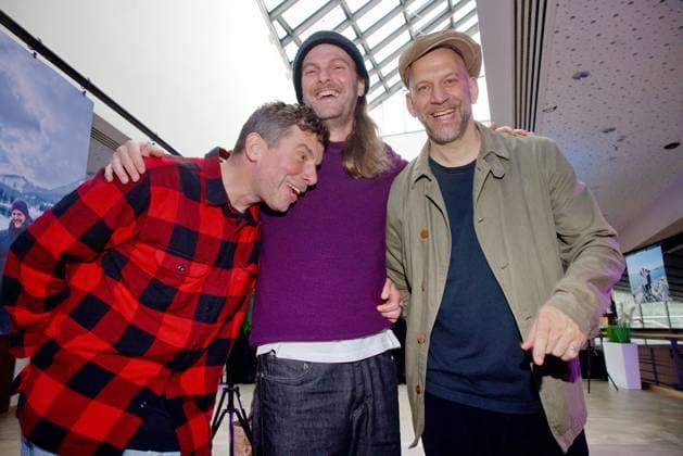 Sportfreunde Stiller - Mit dem Herz in der Hand Rüdiger Linhof, Peter Stephan Brugger, Florian Weber 30 Jahre Sportfreunde Stiller - Mit dem Herz in der Hand, Kino Colosseum, Berlin Datum: 20.05.2026 *** Sportfreunde Stiller Mit dem Herz in der Hand Rüdiger Linhof, Peter Stephan Brugger, Florian Weber 30 Jahre Sportfreunde Stiller Mit dem Herz in der Hand, Kino Colosseum, Berlin Date 20 05 2026 Copyright: xEventpress Kratschx
