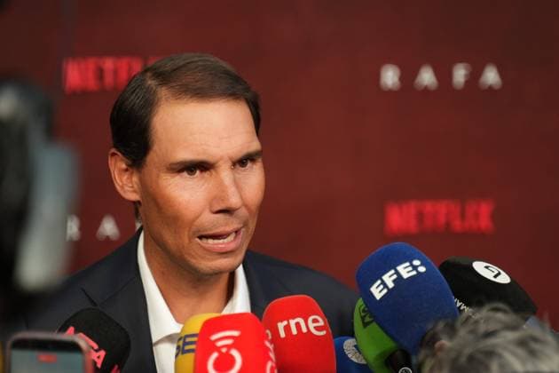 Rafael Nadal during a documentary presentation RAFA in Madrid, Spain, on Wednesday, 20 May 2026. Cordon Press 