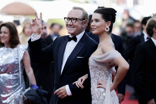 79ème Festival International du Film de Cannes Montée des marches du film La bataille De Gaulle lâge de fer 79th International Cannes Film Festival Red Carpet 456523 2026 05 20 Spacey, Kevin Lemann, Via  Copyright: xLionelxGuericolas MPPx STAR_456523_021
