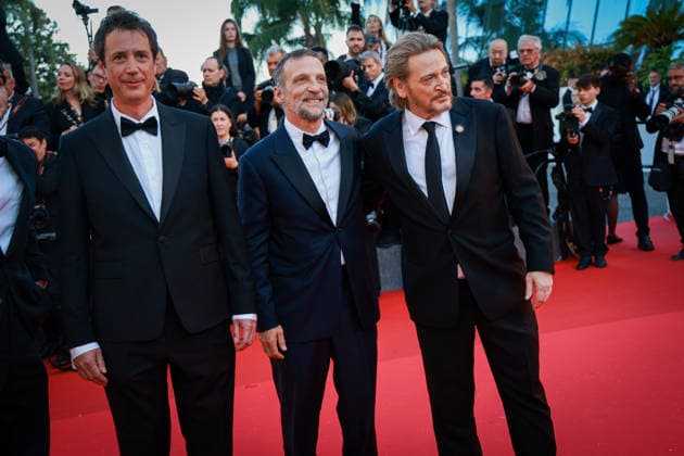 79ème Festival International du Film de Cannes Montée des marches du film La bataille De Gaulle lâge de fer 79th International Cannes Film Festival Red Carpet 456523 2026 05 20 Kassovitz, Mathieu Magimel, Benoît  Copyright: xLionelxGuericolas MPPx STAR_456523_169
