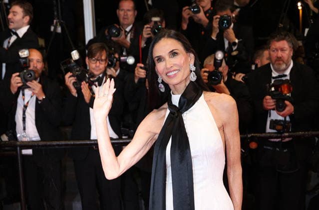 RECORD DATE NOT STATED Cannes - The Man I Love Red Carpet Demi Moore at the The Man I Love screening during the 79th annual Cannes Film Festival at Palais des Festivals on May 20, 2026 in Cannes, France. Photo by Jerome Domine ABACAPRESS.COM Cannes France  Copyright: xDominexJerome ABACAx