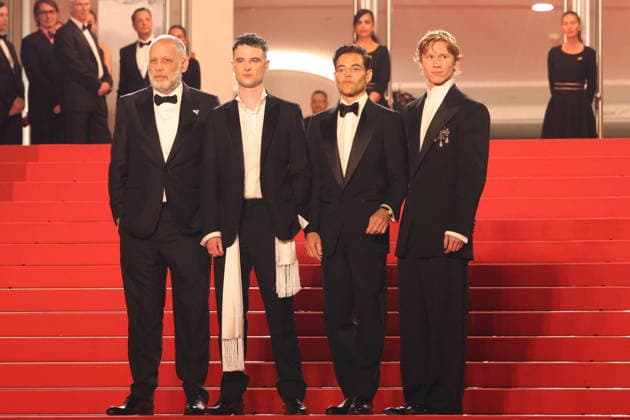 Cannes - The Man I Love Red Carpet Rami Malek, Ira Sachs, Tom Sturridge and Luther Ford at the The Man I Love screening during the 79th annual Cannes Film Festival at Palais des Festivals on May 20, 2026 in Cannes, France. Photo by Jerome Domine ABACAPRESS.COM Cannes France  Copyright: xDominexJerome ABACAx
