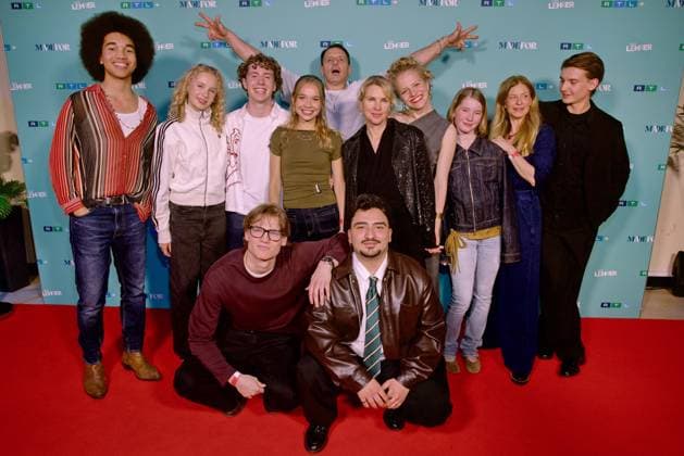 Der Lehrer - Kinopremiere Hendrik Duryn, Hanna Barbara Jurgons und der Klassencast Kinopremiere von Der Lehrer im Filmtheater Colosseum, Berlin, Datum: 20.05.2026 *** The Teacher cinema premiere Hendrik Duryn, Hanna Barbara Jurgons and the class cast cinema premiere of The Teacher at the Filmtheater Colosseum, Berlin, date 20 05 2026 Copyright: xEventpress Kratschx