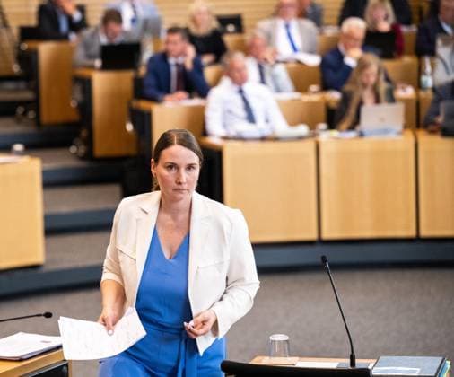 8. THÜRINGER LANDTAG - 43. PLENARSITZUNG ** NUR FÜR REDAKTIONELLE ZWECKE ** EDITORIAL USE ONLY **<p>20 05 2026-Erfurt: Thüringer Landtag 8. Wahlperiode 43. Plenarsitzung im Foto: Katharina Schenk (SPD), Thüringer Ministerin für Soziales, Gesundheit, Arbeit und Familie ( Deutschland Thueringen Erfurt Copyright: SaschaxFromm *** 8 THURINGIAN STATE PARLIAMENT 43 PLENARY SESSION FOR EDITORIAL PURPOSES ONLY EDITORIAL USE ONLY p 20 05 2026 Erfurt Thuringian State Parliament 8 Election Period 43 Plenary Session photo Katharina Schenk SPD , Thuringian Minister for Social Affairs, Health, Labor and Family Germany Thuringia Erfurt Copyright SaschaxFromm Copyright: SaschaxFromm doc85xlgrxaq6e7hpzaj8 ,EDITORIAL USE ONLY