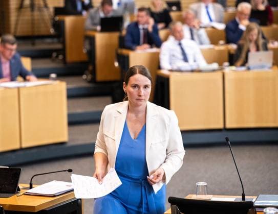 8. THÜRINGER LANDTAG - 43. PLENARSITZUNG ** NUR FÜR REDAKTIONELLE ZWECKE ** EDITORIAL USE ONLY **<p>20 05 2026-Erfurt: Thüringer Landtag 8. Wahlperiode 43. Plenarsitzung im Foto: Katharina Schenk (SPD), Thüringer Ministerin für Soziales, Gesundheit, Arbeit und Familie ( Deutschland Thueringen Erfurt Copyright: SaschaxFromm *** 8 THURINGIAN STATE PARLIAMENT 43 PLENARY SESSION FOR EDITORIAL PURPOSES ONLY EDITORIAL USE ONLY p 20 05 2026 Erfurt Thuringian State Parliament 8 Election Period 43 Plenary Session photo Katharina Schenk SPD , Thuringian Minister for Social Affairs, Health, Labor and Family Germany Thuringia Erfurt Copyright SaschaxFromm Copyright: SaschaxFromm doc85xlgs4byxio9ci6aj6 ,EDITORIAL USE ONLY