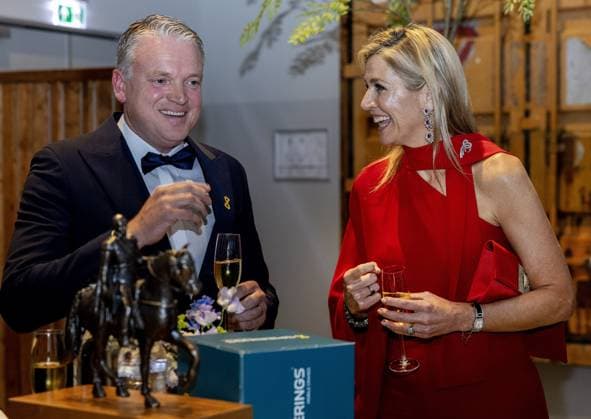 Amsterdam, The Netherlands, 2026-05-20 20:06:30 AMSTERDAM, 20-05-2026, Circa Amsterdam. Queen Maxima presents the King Willem I Awards 2026 at Circa Amsterdam. The business awards are presented biennially by the King Willem I Foundation in the categories Large Enterprises, Small and Medium-sized Enterprises (SMEs), and the Plaque for Sustainable Entrepreneurship. PHOTO: NLBeeld POOL Albert Nieboer Credit: NL Beeld Patrick van Emst  Copyright: xx x