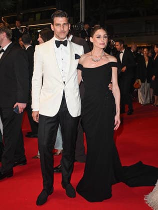 IPA84912251 - Cannes, 79th Cannes Film Festival 2025 - evening 9. red carpet The Man I Love Pictured: Olivia Palermo and Johannes Huebl  Copyright: xManuelexMangiarottix xPoolxPhotoxEventsx07x 84912251