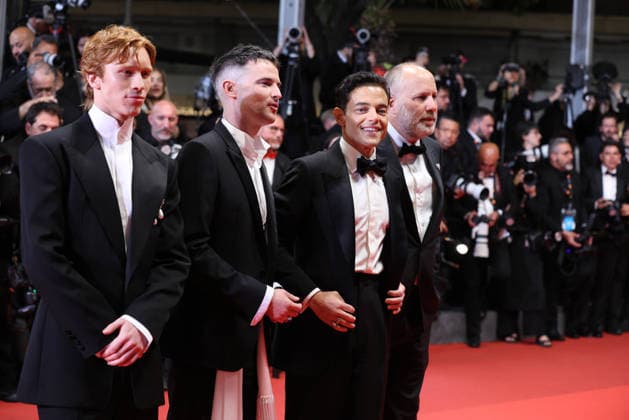 The Man I Love screening during the 79th Cannes Film Festival Ira Sachs, Tom Sturridge, Rami Malek and Luther Ford - The Man I Love screening during the 79th Cannes Film Festival in Cannes, France on May 20, 2026  Copyright: x Chassery+Courdjix