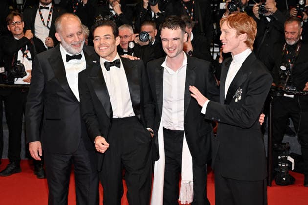 Cannes Screening The Man I Love JR Ira Sachs, Rami Malek, Tom Sturridge, Luther Ford attending the screening of the movie The Man I Love during the 79th Cannes Film Festival in Cannes, France on May 20, 2026. Photo by Julien Reynaud APS-Medias ABACAPRESS.COM Cannes France  Copyright: xReynaudxJulien APS-Medias ABACAx