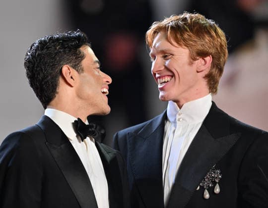 79th Cannes Film Festival: The Man I Love screening CANNES, FRANCE - MAY 20: US actor Rami Malek (L) and British actor Luther Ford (R) arrive for the screening of the film The Man I Love at the 79th edition of the Cannes Film Festival in Cannes, France on May 20, 2026. Mustafa Yalcin Anadolu Cannes France. Editorial use only. Please get in touch for any other usage.  Copyright: x2026xAnadoluxMustafaxYalcinx