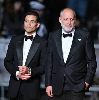 79th Cannes Film Festival: The Man I Love screening CANNES, FRANCE - MAY 20: US actor Rami Malek (L) and US director and screenwriter Ira Sachs (R) arrive for the screening of the film The Man I Love at the 79th edition of the Cannes Film Festival in Cannes, France on May 20, 2026. Mustafa Yalcin Anadolu Cannes France. Editorial use only. Please get in touch for any other usage.  Copyright: x2026xAnadoluxMustafaxYalcinx
