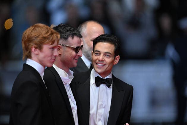 79th Cannes Film Festival: The Man I Love screening CANNES, FRANCE - MAY 20: US actor Rami Malek (R) arrives for the screening of the film The Man I Love at the 79th edition of the Cannes Film Festival in Cannes, France on May 20, 2026. Mustafa Yalcin Anadolu Cannes France. Editorial use only. Please get in touch for any other usage.  Copyright: x2026xAnadoluxMustafaxYalcinx