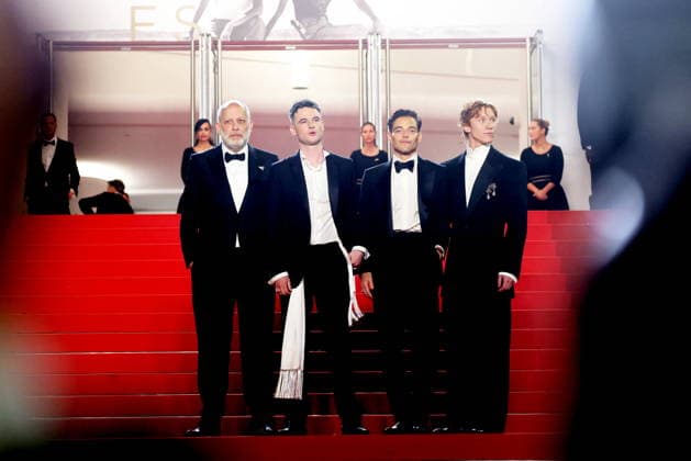 Ira Sachs, Tom Sturridge, Rami Malek, Luther Ford Montée des marches du film The man I love lors du 79ème Festival International du Film de Cannes, le 20 mai 2026 Jacovides Moreau Bestimage Red carpet for The man I love at the 79th Cannes International Film Festival on May 20, 2026 Cannes France  Copyright: xJACOVIDES-MOREAUx xBESTIMAGExJACOVIDES-MOREAUx xBESTIMAGEx