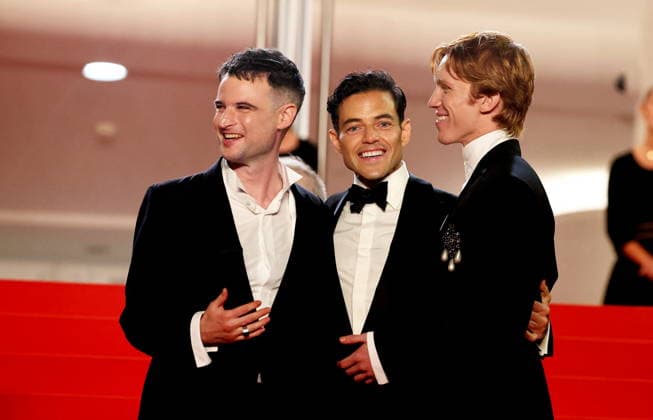 Tom Sturridge, Rami Malek, Luther Ford Montée des marches du film The man I love lors du 79ème Festival International du Film de Cannes, le 20 mai 2026 Jacovides Moreau Bestimage Red carpet for The man I love at the 79th Cannes International Film Festival on May 20, 2026 Cannes France  Copyright: xJACOVIDES-MOREAUx xBESTIMAGExJACOVIDES-MOREAUx xBESTIMAGEx