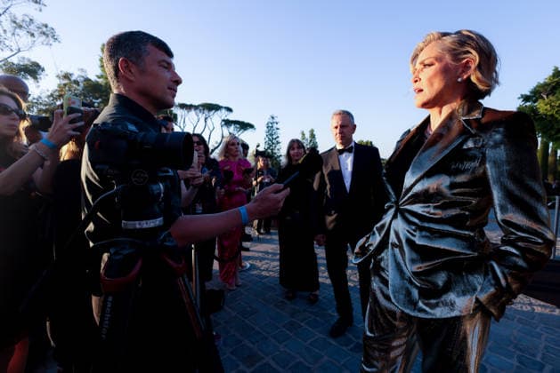 79th International Cannes Film Festival Knights of Charity Gala au Château des Gardes 79th International Cannes Film Festival Knights of Charity Gala 456535 2026 05 20 France Stone, Sharon  Copyright: xFranckxBoutonnetx xStarfacex STAR_456535_021