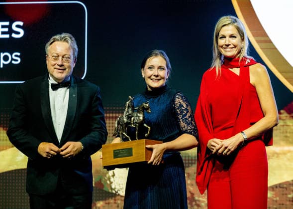 Presentation of the King Willem I Prizes. Amsterdam, the Netherlands. 20 May 2026 Queen Maxima at the presentation of the King Willem I Awards 2026. The business prizes are awarded biannually by the King Willem I Foundation, in the categories Large Business, Small and Medium Enterprises (SME) and the Plaque for Sustainable Entrepreneurship. Amsterdam Nederland  Copyright: xDPPA ANx