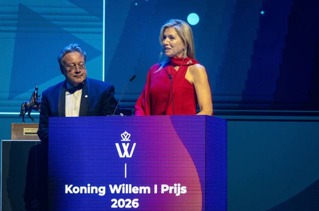 Presentation of the King Willem I Prizes. Amsterdam, the Netherlands. 20 May 2026 Queen Maxima at the presentation of the King Willem I Awards 2026. The business prizes are awarded biannually by the King Willem I Foundation, in the categories Large Business, Small and Medium Enterprises (SME) and the Plaque for Sustainable Entrepreneurship. Amsterdam Nederland  Copyright: xDPPA ANx