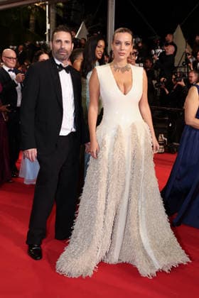 Richard Orlinski et Nadine Mirada Montée des marches du film The man I love lors du 79ème Festival International du Film de Cannes, le 20 mai 2026 Jacovides Moreau Bestimage Red carpet for The man I love at the 79th Cannes International Film Festival on May 20, 2026 Cannes France  Copyright: xJACOVIDES-MOREAUx xBESTIMAGExJACOVIDES-MOREAUx xBESTIMAGEx