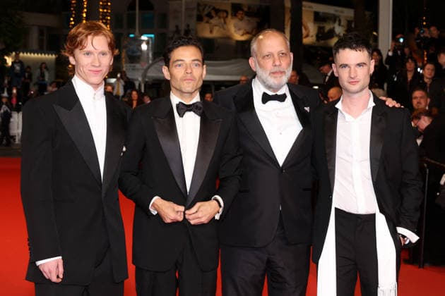 Luther Ford, Rami Malek, Ira Sachs, Tom Sturridge Montée des marches du film The man I love lors du 79ème Festival International du Film de Cannes, le 20 mai 2026 Jacovides Moreau Bestimage Red carpet for The man I love at the 79th Cannes International Film Festival on May 20, 2026 Cannes France  Copyright: xJACOVIDES-MOREAUx xBESTIMAGExJACOVIDES-MOREAUx xBESTIMAGEx