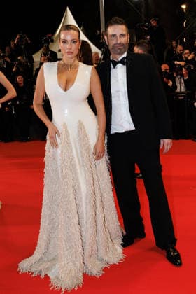 Nadine Mirada, Richard Orlinski Montée des marches du film The man I love lors du 79ème Festival International du Film de Cannes, le 20 mai 2026 Jacovides Moreau Bestimage Red carpet for The man I love at the 79th Cannes International Film Festival on May 20, 2026 Cannes France  Copyright: xJACOVIDES-MOREAUx xBESTIMAGExJACOVIDES-MOREAUx xBESTIMAGEx