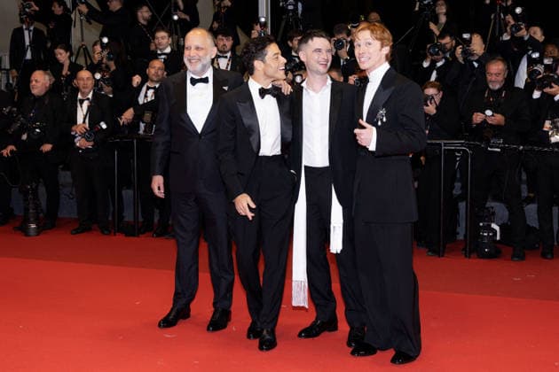 Ira Sachs, Rami Malek, Tom Sturridge,Luther Ford Montée des marches du film The man I love lors du 79ème Festival International du Film de Cannes, le 20 mai 2026 Olivier Borde Bestimage Red carpet for The man I love at the 79th Cannes International Film Festival on May 20, 2026 Cannes France  Copyright: xOLIVIERxBORDEx xBESTIMAGExOLIVIERxBORDEx xBESTIMAGEx