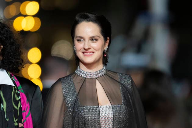 Cannes Roma Elastica Red Carpert EB French actress Noemie Merlant arrives for the screening of the film Roma Elastica at the 79th edition of the Cannes Film Festival in Cannes, southern France on May 20, 2026. Photo by Eliot Blondet ABACAPRESS.COM Cannes France France  Copyright: xBlondetxEliot ABACAx