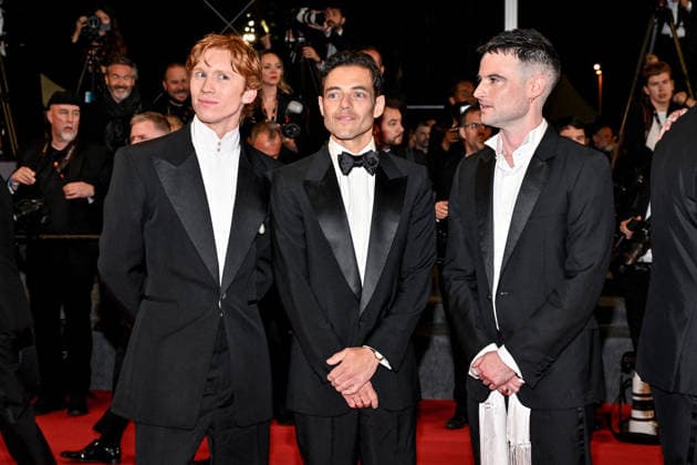 Cannes Exit Screening The Man I Love JR Tom Sturridge, Rami Malek, Luther Ford attending the exit of the screening of the movie The Man I Love during the 79th Cannes Film Festival in Cannes, France on May 20, 2026. Photo by Julien Reynaud APS-Medias ABACAPRESS.COM Cannes France  Copyright: xReynaudxJulien APS-Medias ABACAx