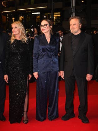IPA84916789 - Cannes, 79th Cannes Film Festival 2025 - evening 9. red carpet ELASTIC ROME Pictured: Isabella Ferrari Ornella Muti, Franco Nero,  Copyright: xManuelexMangiarottix xPoolxPhotoxEventsx07x 84916789