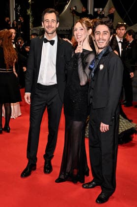 Cannes Screening Roma Elastica JR Bertrand Usclat, Pauline Clement, Martin Darondeau attending the screening of the movie Roma Elastica during the 79th Cannes Film Festival in Cannes, France on May 20, 2026. Photo by Julien Reynaud APS-Medias ABACAPRESS.COM Cannes France  Copyright: xReynaudxJulien APS-Medias ABACAx