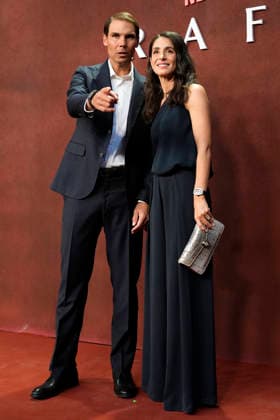 Rafa Nadal and Xisca Perello attend RAFA premiere. May 20, 2026. (20260521395)