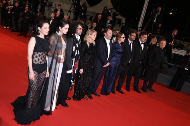 Cannes - Roma Elastica JD Franco Nero, Ornella Muti, Isabella Ferrari, Mathieu Verhaeghe, Marion Cotillard, Bertrand Mandico, Noémie Merlant and Thomas Verhaeghe at the Roma Elastica screening during the 79th annual Cannes Film Festival at Palais des Festivals on May 20, 2026 in Cannes, France. Photo by Jerome Domine ABACAPRESS.COM Cannes France  Copyright: xDominexJerome ABACAx