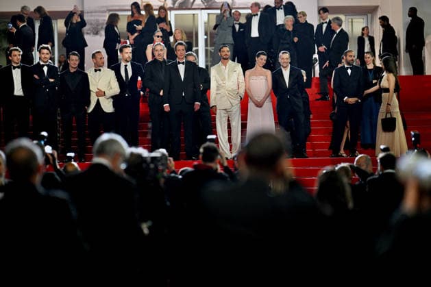 Cannes The Man I Love Red Carpet FC Felix Kysyl, Tom Mison, Simon Abkarian, Antonin Baudry, Florian Lesieur, Niels Schneider, Kacey Mottet-Klein, Loïc Corbery, Jerome Seydoux, Anamaria Vartolomei, Mathieu Kassovitz, Benoît Magimel and Ardavan Safaee attending the The Man I Love red carpet during the 79th Cannes Film Festival in Cannes, France on May 20, 2026. Photo by Franck Castel ABACAPRESS.COM Cannes  Copyright: xCastelxFranck ABACAx