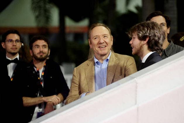 Kevin Spacey in the audience Montée des marches du film Roma elastica lors du 79ème Festival International du Film de Cannes, le 20 mai 2026 Jacovides Moreau Bestimage Red carpet for Roma elastica at the 79th Cannes International Film Festival on May 20, 2026 Cannes France  Copyright: xJACOVIDES-MOREAUx xBESTIMAGExJACOVIDES-MOREAUx xBESTIMAGEx
