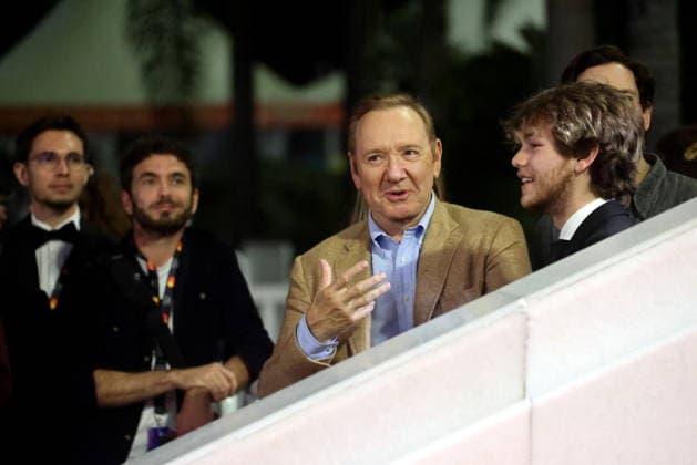 Kevin Spacey in the audience Montée des marches du film Roma elastica lors du 79ème Festival International du Film de Cannes, le 20 mai 2026 Jacovides Moreau Bestimage Red carpet for Roma elastica at the 79th Cannes International Film Festival on May 20, 2026 Cannes France  Copyright: xJACOVIDES-MOREAUx xBESTIMAGExJACOVIDES-MOREAUx xBESTIMAGEx