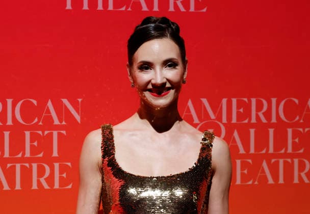 Christine Shevchenko arrives on the red carpet at the American Ballet Theatre s 2026 Spring Gala held at Cipriani 42nd Street on Wednesday, May 20, 2026 in New York City.  NYP20260520152 JOHNxANGELILLO