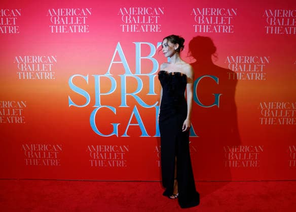 Teresa D Ortone arrives on the red carpet at the American Ballet Theatre s 2026 Spring Gala held at Cipriani 42nd Street on Wednesday, May 20, 2026 in New York City.  NYP20260520161 JOHNxANGELILLO
