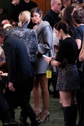 The Louis Vuitton Cruise 2027 Front Row - NYC Cate Blanchett and Zendaya attend the Louis Vuitton 2027 collection fashion show at the Frick Collection in New York City, NY, USA on May 20, 2026. Photo by Adam Gray ABACAPRESS.COM New York City United States  Copyright: xGrayxAdam ABACAx