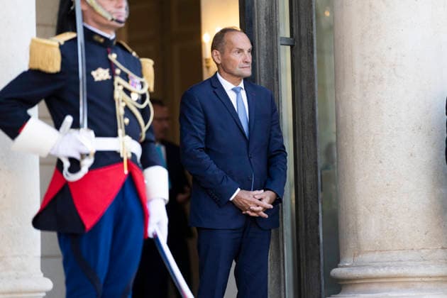 President Macron Welcomes Papua New Guinea PM Marape - Paris Emmanuel Bonne, the President’s diplomatic adviser, prior to a meeting between Emmanuel Macron, President of France, and James Marape, Prime Minister of Papua New Guinea, at the Élysée Palace in Paris, on 20 May 2026, as part of bilateral partnerships in the Indo-Pacific region in the fields of security and defence, the fight against illegal fishing, biodiversity and sustainable development. Photo by Jeremy Paoloni ABACAPRESS.COM Paris France  Copyright: xPaolonixJeremy ABACAx