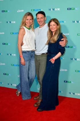 Jessica Ginkel, Hendrik Duryn und Birte Hanusrichter bei der Premiere der 10. Staffel der RTL Serie Der Lehrer im Colosseum. Berlin, 20.05.2026 *** Jessica Ginkel, Hendrik Duryn and Birte Hanusrichter at the premiere of the 10th season of the RTL series Der Lehrer at the Colosseum Berlin, 20 05 2026 Foto:xM.xBehrensx xFuturexImagex lehrer_6537